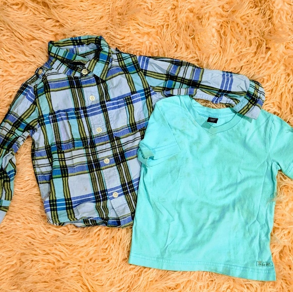 EUC💥 babyGap 18-24M Easter/Casual Boy Shirts - Picture 1 of 4